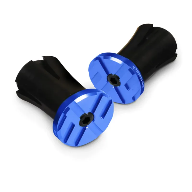 ERE Research Dolce Alloy Bar Plugs in Blue
